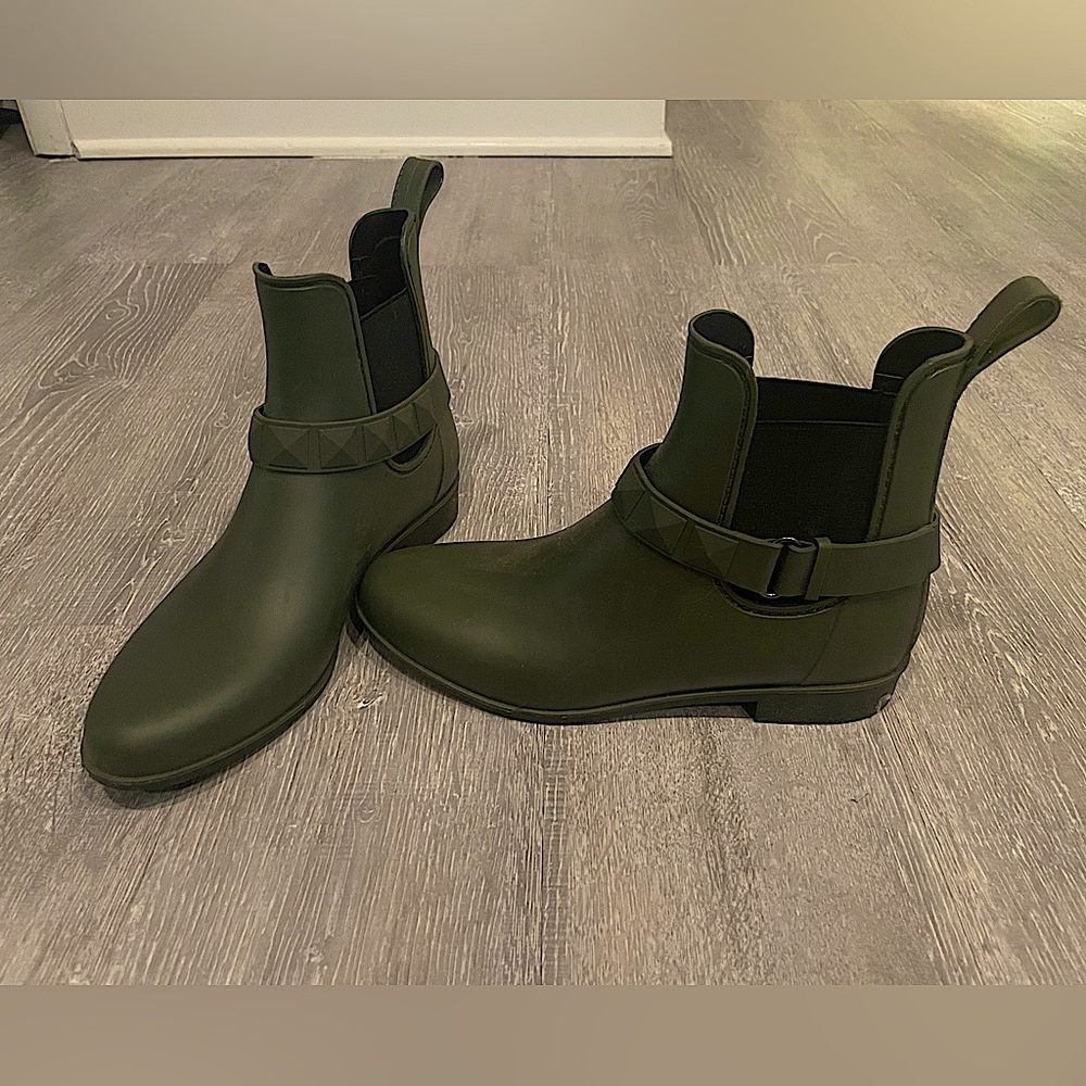 Dark Grey Boots